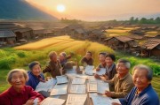 农村养老保险，助力农村居民金三银四过上幸福生活